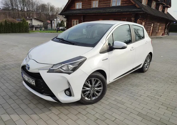 toyota yaris Toyota Yaris cena 53900 przebieg: 35000, rok produkcji 2018 z Biała